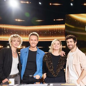 Exclusif - Sara Mortensen, Cyril Féraud, Flavie Flament, Agustín Galiana - Enregistrement de l'émission "100% Logique", présentée par Cyril Féraud et diffusée le 12 avril 2025 sur France 2. Le 17 décembre 2024
© Cyril Moreau / Bestimage