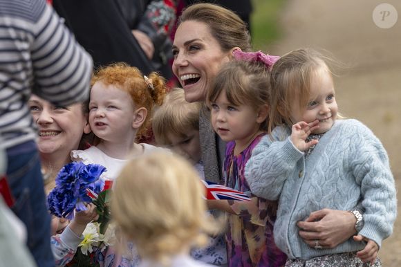 Kate Middleton visite la RAF Coningsby, dans le Lincolnshire, le 2 octobre 2025.

Photo : Julien Burton / Bestimage