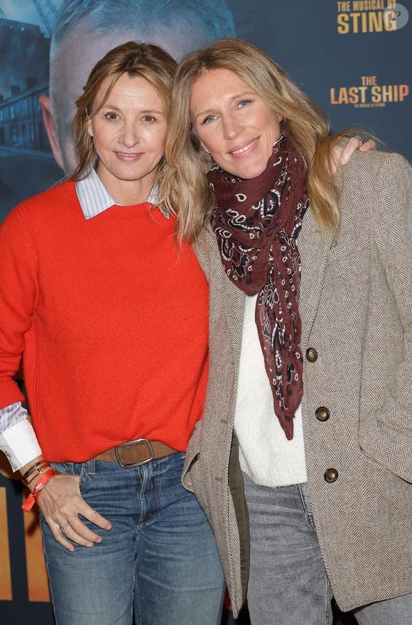 Marie Portolano et Agathe Lecaron lors de la générale de "The Last Ship" , Le spectacle musical de Sting, à la Seine Musicale à Boulogne-Billancourt le 19 février 2026. © Coadic Guirec / Bestimage