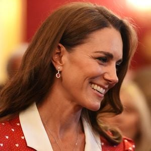 La princesse de Galles lors d'une réception organisée par Cancer Research UK à l'occasion du 125e anniversaire de l'organisation caritative, au St James's Palace, à Londres. 

©Bestimage