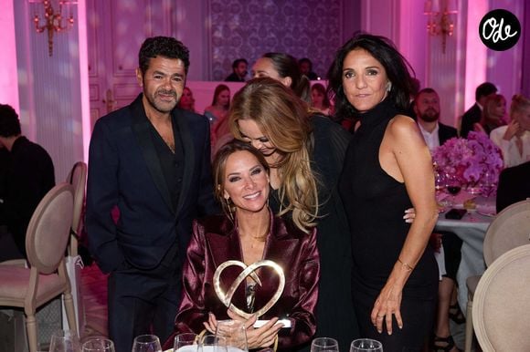 Jamel Debbouze, Mélissa Theuriau, Florence Foresti, Hélène Ségara lors de la 11ème édition de la soirée Global Gift Gala à l'hôtel Four Seasons George V à Paris le 30 septembre 2023.
© Cyril Moreau / Bestimage