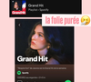La chanson, qui avait atteint les 6 millions de vues au moment du départ de Jeanne, est aujourd'hui dans la sélection "Grand Hit" de Spotify. 

Capture d'écran de la story de Jeanne ce vendredi 16 janvier 2026.