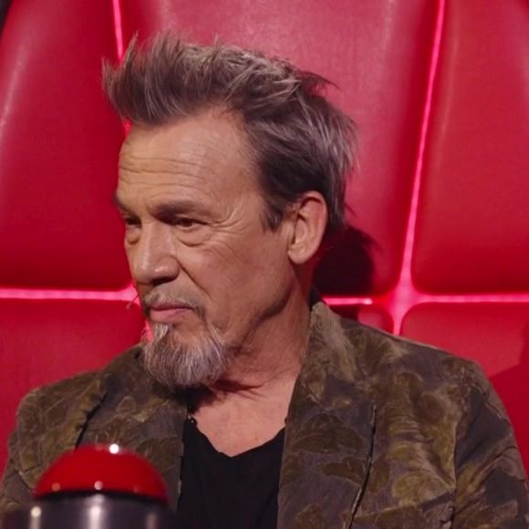 Florent Pagny dans The Voice sur TF1 le 28 février 2026