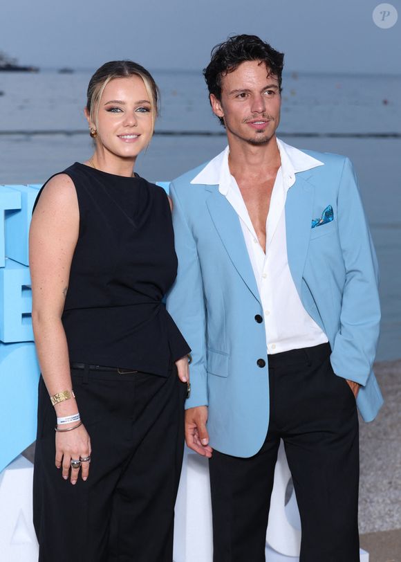 Kevin Dias et Marion Aymé - Photocall de la soirée au "Neptune" lors du 64ème Festival de Télevision de Monte Carlo le 14 juin 2025.
© Denis Guignebourg / Bestimage