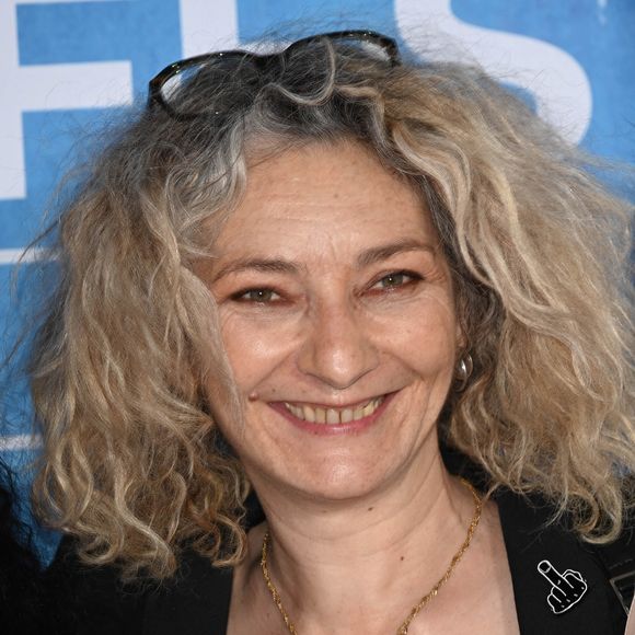 Corinne Masiero - Photocall de la clôture du Festival du Film de Demain (FFD) au ciné Lumière à Vierzon le 5 juin 2022.
© Coadic Guirec / Bestimage