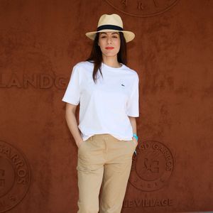 Sofia Essaïdi au village lors des Internationaux de France de tennis de Roland Garros 2023, à Paris, France, le 3 juin 2023. © Cyril Moreau/Bestimage