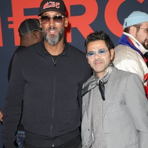 Nicolas Anelka et Jamel Debbouze - Première du film "Mercato" au cinéma "Le Grand Rex" à Paris, le 17 février 2025.
© Guirec Coadic/Bestimage