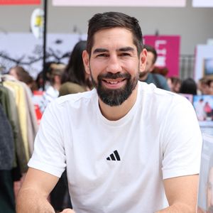 Nikola Karabatic lors du 5ème festival du Livre de Paris au Grand Palais à Paris, France, le 17 avril 2026. © Denis Guignebourg/BestImage