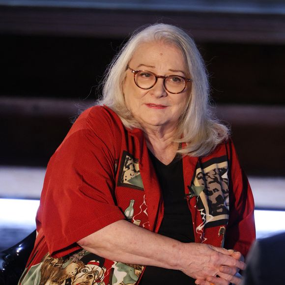 Josiane Balasko lors de l'enregistrement de l'émission "Animaux Stars", présentée par B.Montiel et diffusée le 3 mai 2025 sur la chaîne Animaux. Paris, le 17 février 2025.
© Denis Guigenbourg / Bestimage