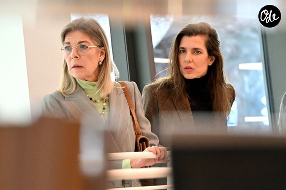 NO TABLOIDS WEB & PRINT, BILDZEITUNG OUT, BILD.DE OUT, NO DAILY MAIL, NO DAILY MAIL GROUP, NO VOICI, NO CLOSER La Princesse Caroline de Hanovre, Charlotte Casiraghi ont inauguré la Médiathèque Caroline à Monaco le 10 décembre 2025. Photo par Bruno Bebert/Pool/ABACAPRESS.COM