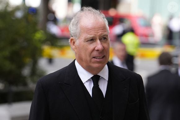 Les membres de la famille royale arrivent aux funérailles de Katharine, duchesse de Kent, qui ont eu lieu à la cathédrale de Westminster le 16 septembre 2025. © PA Photo/ Bestimage