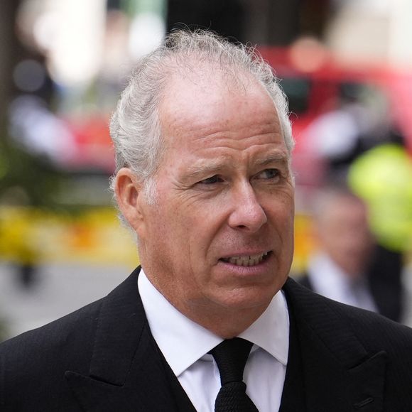 Les membres de la famille royale arrivent aux funérailles de Katharine, duchesse de Kent, qui ont eu lieu à la cathédrale de Westminster le 16 septembre 2025. © PA Photo/ Bestimage