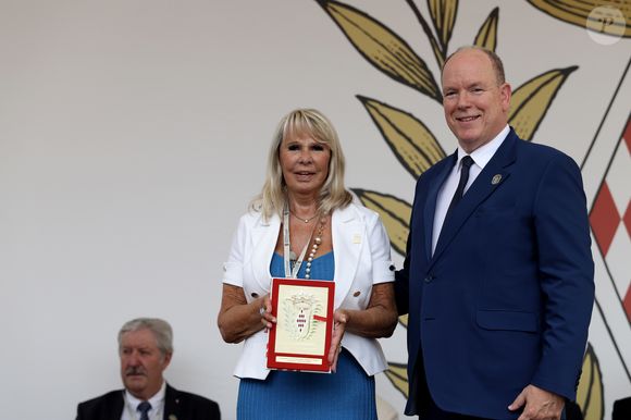 Le prince Albert II de Monaco - Cérémonie d'ouverture de la 6ème édition des Rencontres des Sites Historiques Grimaldi de Monaco, et remise des Trophées aux Officiels le 14 juin 2025. 
© Caudia Albuquerque / Bestimage