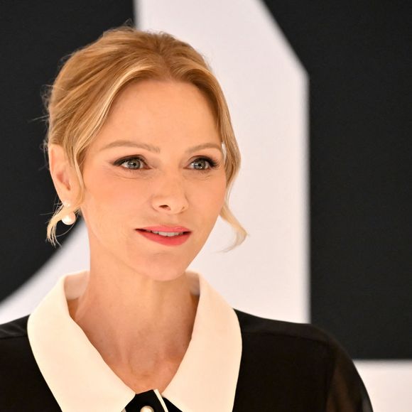 La princesse Charlene de Monaco était présente pour l'ouverture de la seconde édition du salon Joya, un salon international dédié au bijou, au One Monte-Carlo à Monaco, le 13 novembre 2025. © Bruno Bebert / Bestimage