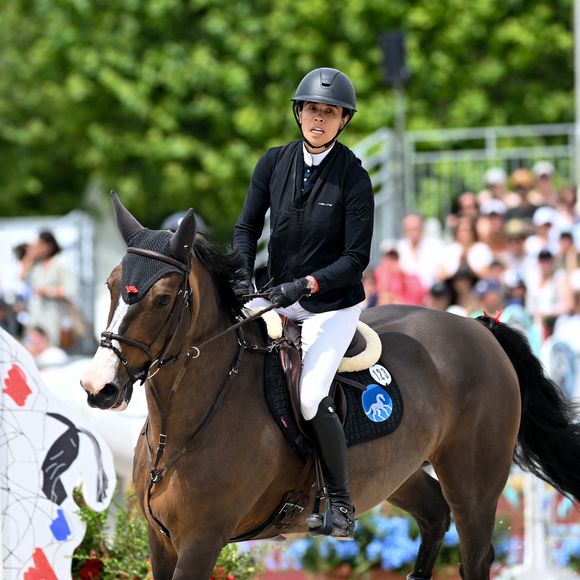 Tess Carmichael sur Bangle SR (Prix Jappeloup) lors du Longines Paris Eiffel Jumping le 20 juin 2025

© Perusseau / Veeren / Bestimage