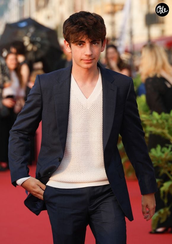 Leon Hesby sur le tapis rouge du prix du court métrage lors du 37ème festival du film de Cabourg (37ème journées romantiques du 14 au 18 juin 2023), à Cabourg, France, le 16 juin 2023. © Coadic Guirec/Bestimage