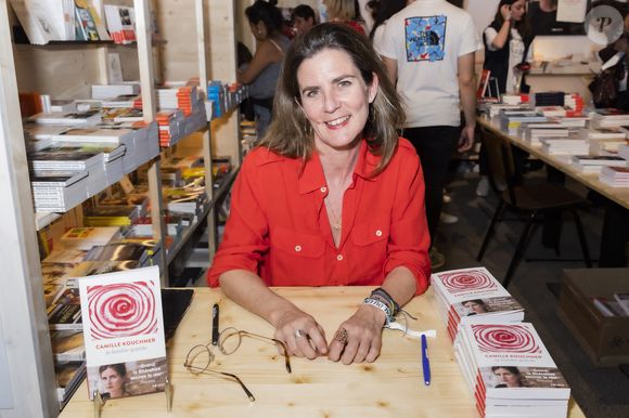Camille Kouchner au Festival du Livre de Paris au Grand Palais éphémère à Paris, France, le 23 avril 2022. © Jack Tribeca/Bestimage