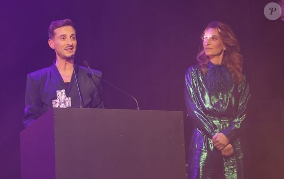 Exclusif - Thomas Jolly (Lauréat de la personnalité de l'année) , Fanny Herrero - Cérémonie des Prix Tetu 2024 au Trianon à Paris le 3 décembre 2024. Le premier show consacré aux personnalités, talents et artistes influent.e.s qui font avancer notre société vers l’acceptation de chacun.e. © Jack Tribeca - Coadic Guirec / Bestimage