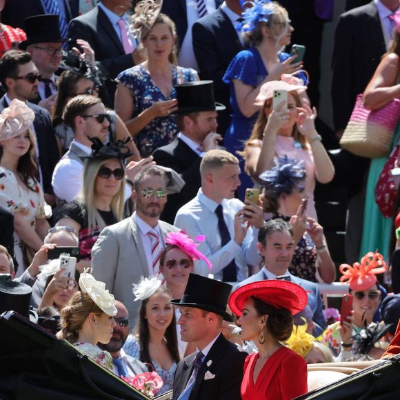 Le Prince William et Kate Middleton au meeting hippique Royal Ascot à Ascot, le 23 juin 2023.

Photo : Panoramic / Bestimage