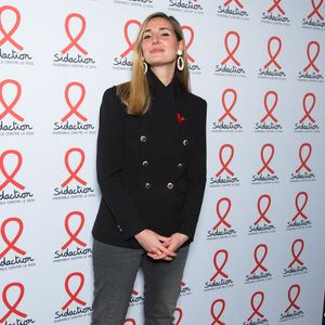 Marie Portolano participe à la soirée de lancement du Sidaction 2022 à la Salle Wagram, le 7 mars 2022. 

Photo : Nasser Berzane / Abaca