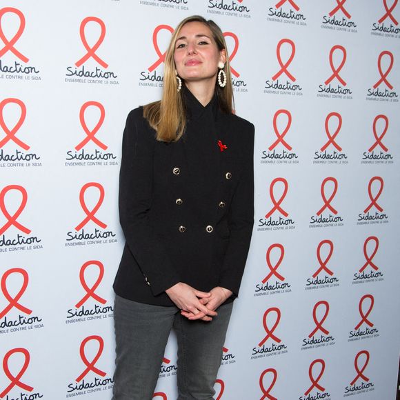 Marie Portolano participe à la soirée de lancement du Sidaction 2022 à la Salle Wagram, le 7 mars 2022. 

Photo : Nasser Berzane / Abaca