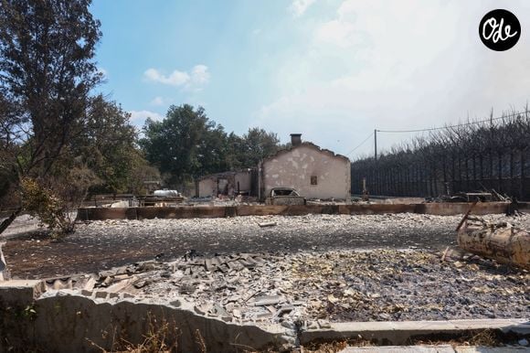 Bouleversés, des milliers d'internautes ont réagi à ce témoignage poignant devenu rapidement viral sur les réseaux.

Une des nombreuses maisons détruites entre Blagon et Lanton sur la route du Cap-Ferret en Gironde le 26 juillet 2026. 

 © Jean-Marc Lhomer/Bestimage