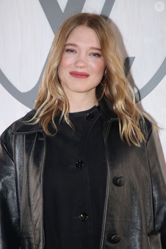 Léa Seydoux - Célébrités au Défilé de Mode Louis Vuitton, Prêt-à-porter Automne / Hiver 2024-2025 dans le cadre de la Fashion Week de Paris, France, le 5 mars 2024. © Bertrand Rindoff / Bestimage