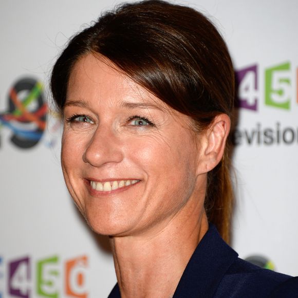 Carole Gaessler au photocall de France Télévisions, pour la présentation de la nouvelle dynamique 2016-2017, à Paris, le 29 juin 2016.
© Guirec Coadic/Bestimage