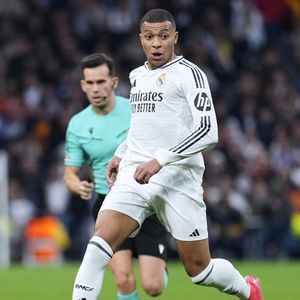 On lui avait prêté une liaison avec Kylian Mbappé en 2021.

Kylian Mbappe du Real Madrid pendant Real Madrid vs UD Las Palmas au Stade Santiago Bernabeu le 19 janvier 2025.

Photo : Alfaqui / Psnewz / Bestimage