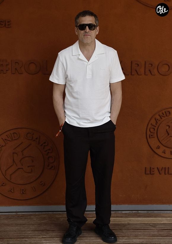 Guillaume Canet lors des Internationaux de France de Tennis de Roland Garros 2026, à Paris, France, le 7 juin 2026. © Jacovides-Moreau/Bestimage