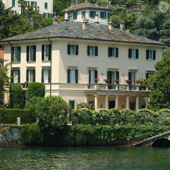 La villa Oleandra du couple Clooney sur les bords du lac de Côme, Italie. Photo partagée sur Instagram le 30 septembre 2023.