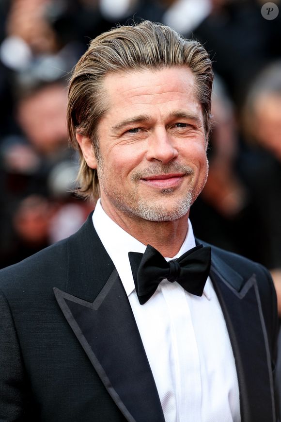 Brad Pitt - Montée des marches du film "Once upon a time... in Hollywood" lors du 72ème Festival International du Film de Cannes. Le 21 mai 2019