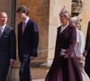 Parmi les présents figuraient le prince Edward et son épouse Sophie, duchesse d’Édimbourg, venus avec leur fils James...
Le duc et la duchesse d'Édimbourg (à gauche et au centre) assistent à l'office des matines de Pâques à la chapelle St George au château de Windsor, Berkshire. UK, le dimanche 20 avril 2025. Photo par Kirsty Wigglesworth/PA Wire/ABACAPRESS.COM