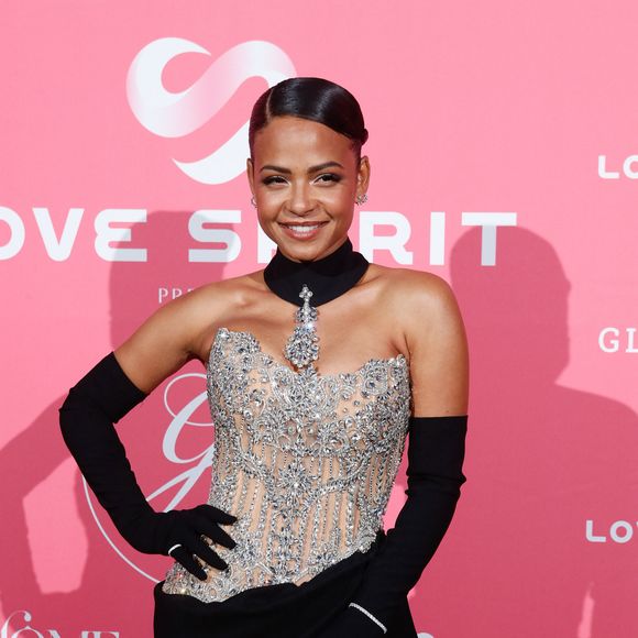 Christina Milian - Soirée de Gala "Global Gift" à la plage la Môme lors du 77ème Festival International du Film de Cannes le 19 mai 2024. © Christophe Clovis / Bestimage