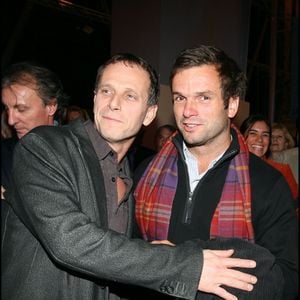 Charles Berling et Marc Thiercelin lors du salon nautique de Paris.
Crédit : OLIVIER BORDE / BESTIMAGE