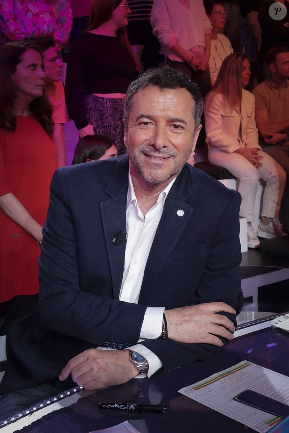 Exclusif - Bernard Montiel, sur le plateau de l’émission « TPMP » présentée par C.Hanouna et diffusée en direct sur Youtube et sur toutes les box (SFR, FREE, Bouygues, MyCanal etc), Paris, France, le 19 mars 2025. © Jack Tribeca / Bestimage