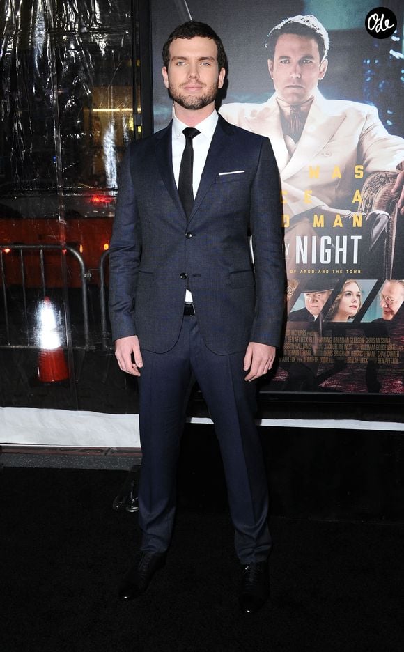 L'acteur Austin Swift assiste à la première du film policier « Live By Night » au TCL Chinese Theatre, dans le quartier d'Hollywood à Los Angeles, en Californie (États-Unis), le 9 janvier 2017. Copyright : Sara de Boer/Startraks/ABACAPRESS.COM