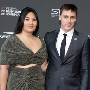 Marie Ducruet et Louis Ducruet assistent au tapis rouge d'ouverture du 62e Festival de télévision de Monte-Carlo, le 16 juin 2023 à Monte-Carlo, Monaco. Photo par David Niviere/ABACAPRESS.COM