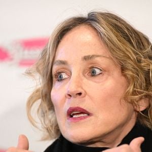 Une conférence de presse au " Schaumrollenk?nig " à St. Willibald, Autriche, le mardi 10 février 2026 avec Sharon Stone, invitée du bal de l'opéra.   Sharon Stone - St. Willibald, Autriche. Photo by Barbara Gindl/APA/ABACAPRESS.COM