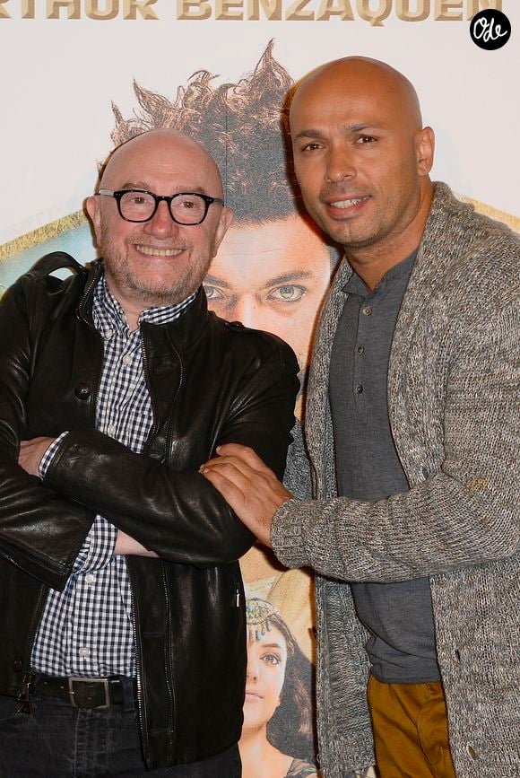 Michel Blanc et Éric Judor - Avant-première du film "Les Nouvelles Aventures d'Aladin" au Grand Rex à Paris, le 6 octobre 2015. ©Bestimage