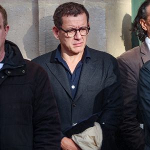 Dany Boon - Sortie des Obsèques de Michel Blanc en l'église Saint-Eustache à Paris, le 10 octobre 2024. 
© Moreau / Jacovides / Bestimage
