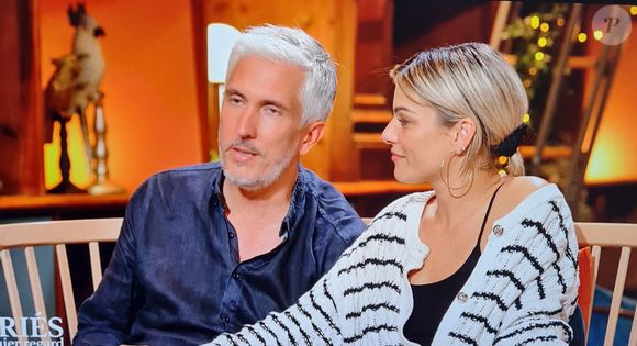 Coralie et Bruno lors du bilan face aux expertes - épisode de "Mariés au premier regard 2025", du 2 juin, sur M6