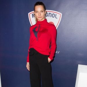 Ilona Smet lors de l'inauguration de la première boutique flagship de Rossignol à Paris, France, le 22 Octobre 2018. Photo Nasser Berzane/Abaca