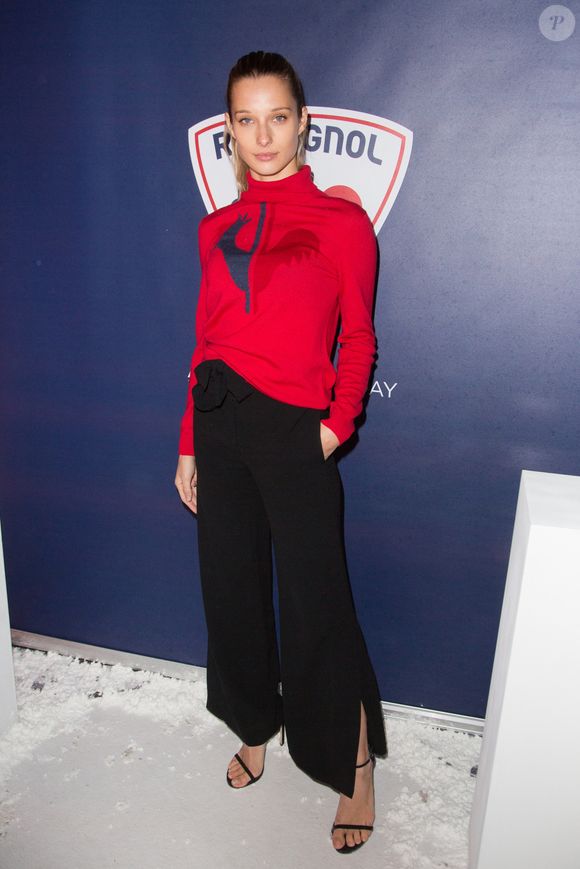 Ilona Smet lors de l'inauguration de la première boutique flagship de Rossignol à Paris, France, le 22 Octobre 2018. Photo Nasser Berzane/Abaca