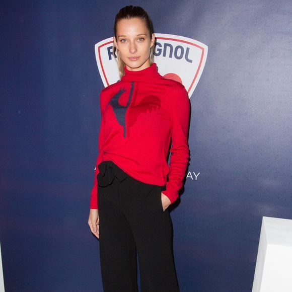 Ilona Smet lors de l'inauguration de la première boutique flagship de Rossignol à Paris, France, le 22 Octobre 2018. Photo Nasser Berzane/Abaca