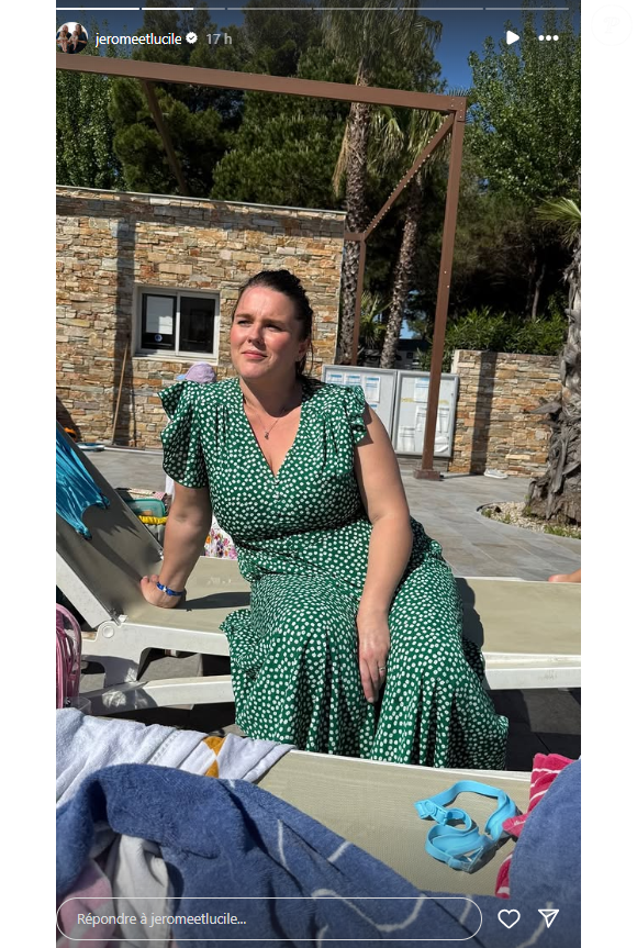Lucile (L'amour est dans le pré) en vacances avec ses enfants mais sans son mari Jérôme. Instagram