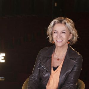 Exclusif - Corinne Touzet lors du tournage de "Sur Scène Avec" à Paris le 7 novembre 2024. © Jack Tribeca / Bestimage