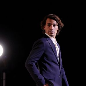 Exclusif - Bertrand Chameroy sur le plateau de sa nouvelle émission "Bertrand n'a pas sommeil", diffusée à partir du 5 janvier sur France 2
© Dominique Jacovides / Bestimage