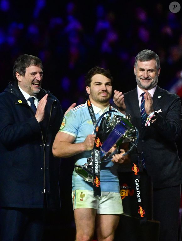Match de rugby du Tournoi des Six Nations : La France l'emporte sur l'Angleterre 48 - 46 au Stade de France à Saint-Denis le 14 mars 2026 © Christian Liewig / Bestimage