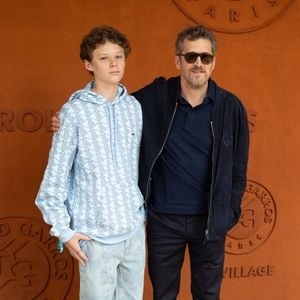Marcel Canet et Guillaume Canet au Village pour la finale masculine lors des Internationaux de France 2025 à Roland Garros le 08 juin 2025 à Paris, France. Photo Nasser Berzane/Abaca